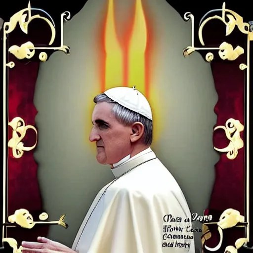 the new pope tv show Stable Diffusion OpenArt