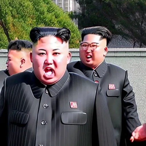 kim jong un screaming Stable Diffusion OpenArt