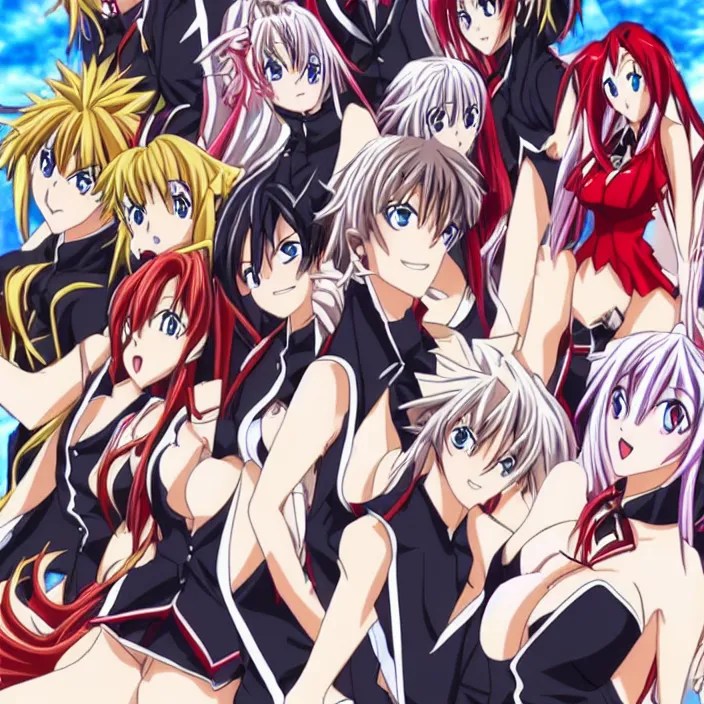highschool dxd scenes Stable Diffusion
