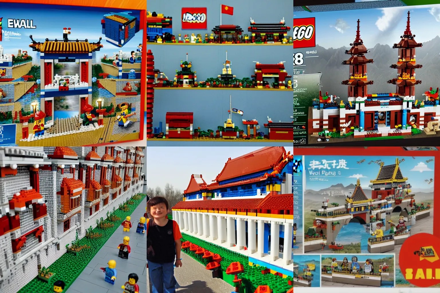 lego wall of china Stable Diffusion OpenArt