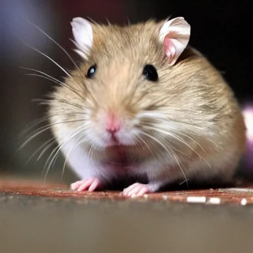 hamster smoking a cigarette that’s twice it’s size Stable Diffusion OpenArt