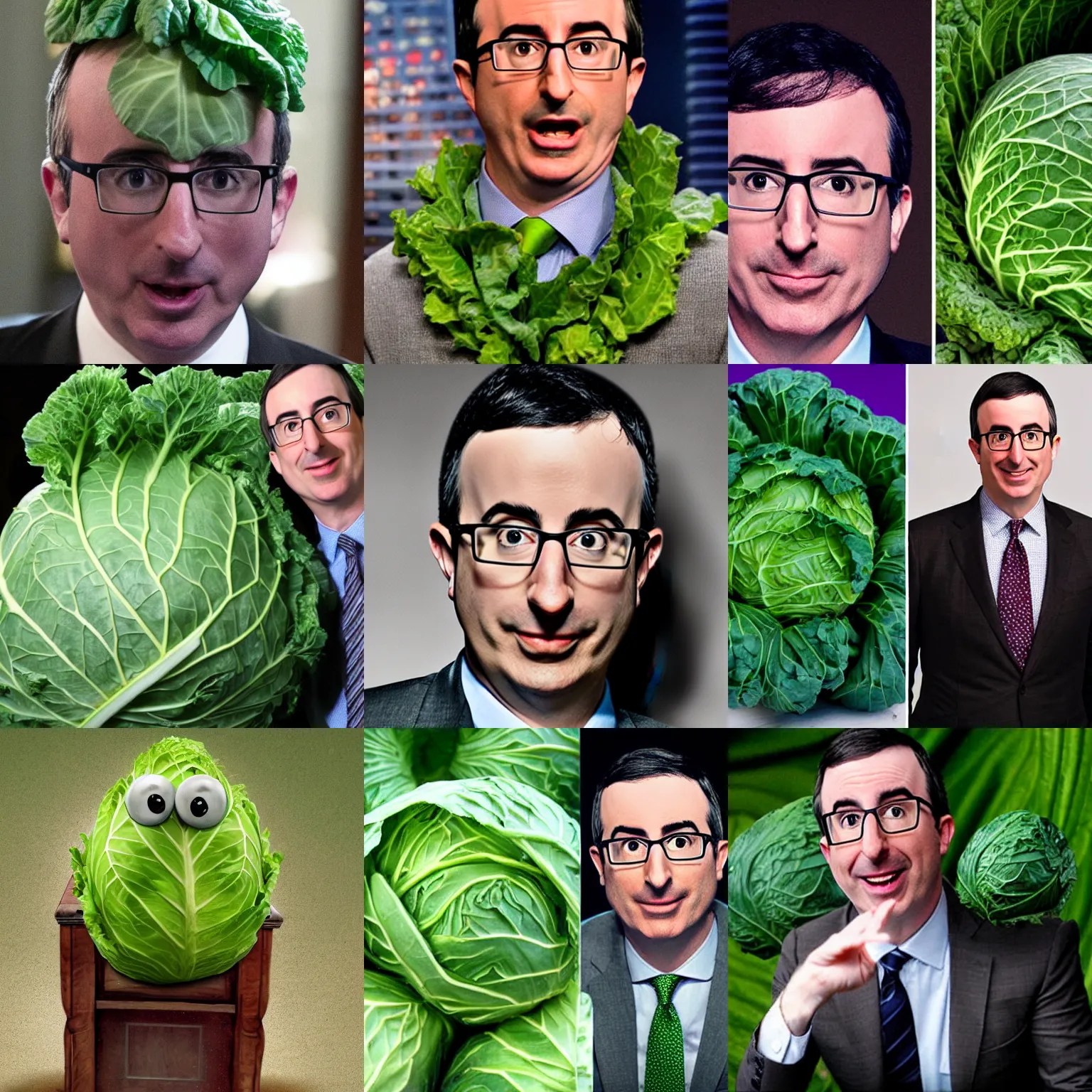 john oliver as a cabbage Stable Diffusion OpenArt