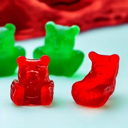 gummy bear made out of skin Stable Diffusion OpenArt