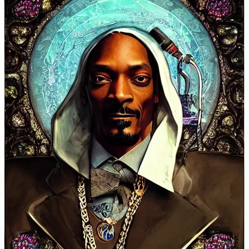 Snoop Dogg as a cartoon character, D&D, fantasy, Stable Diffusion
