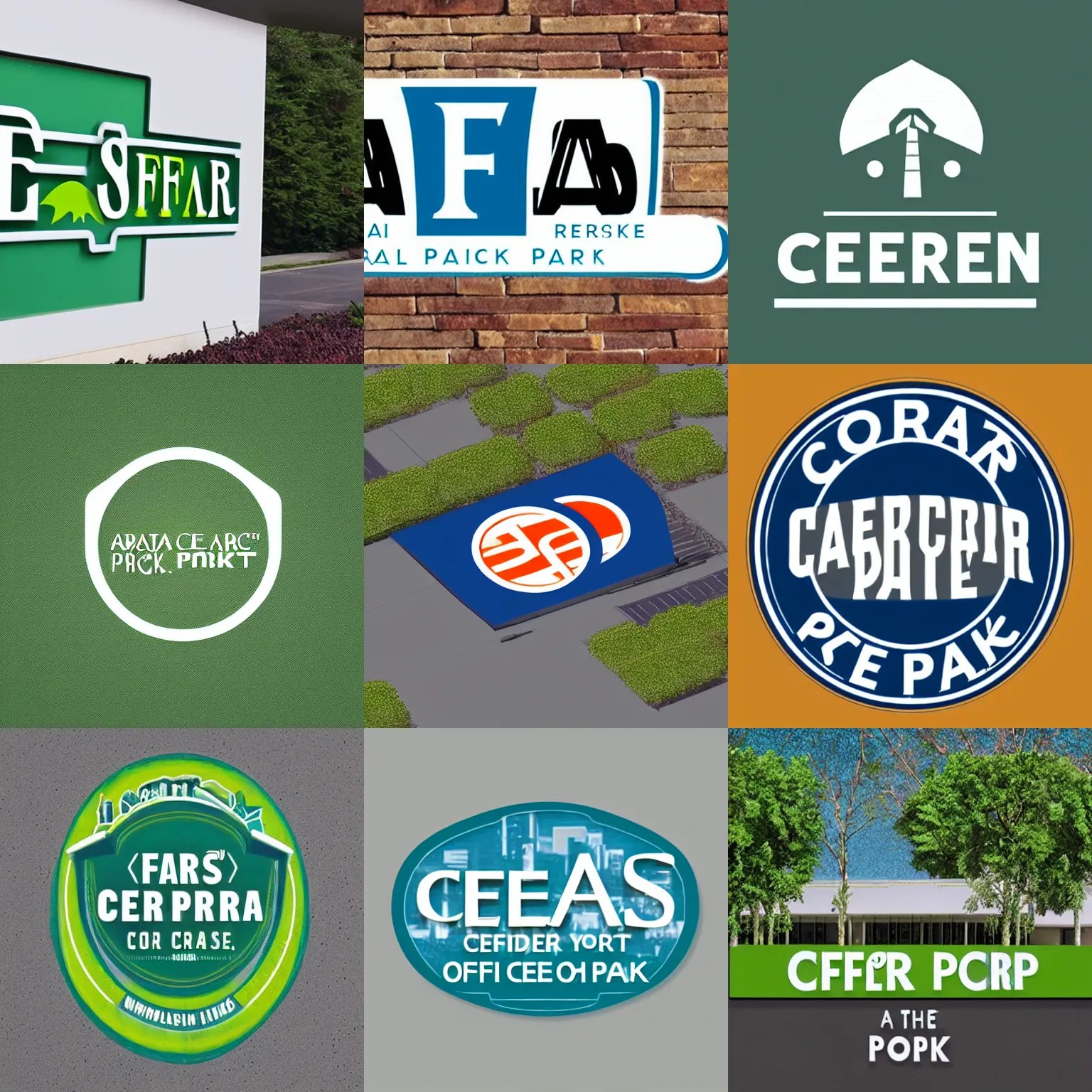 “a logo for an office park named Cedar Crest” Stable Diffusion OpenArt