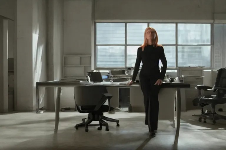 award winning shot of pepper potts, ceo of stark Stable Diffusion