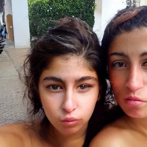 tu hermana en tanga selfie duckface Stable Diffusion
