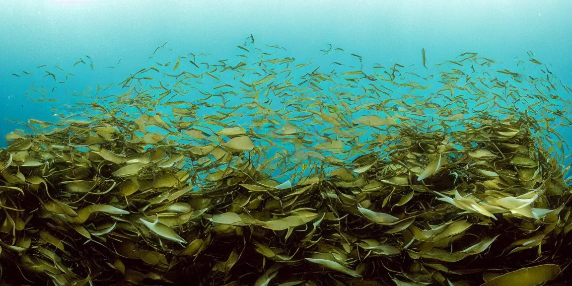 Kelp forest off the coast of La Jolla Bay, giant kelp Stable Diffusion OpenArt