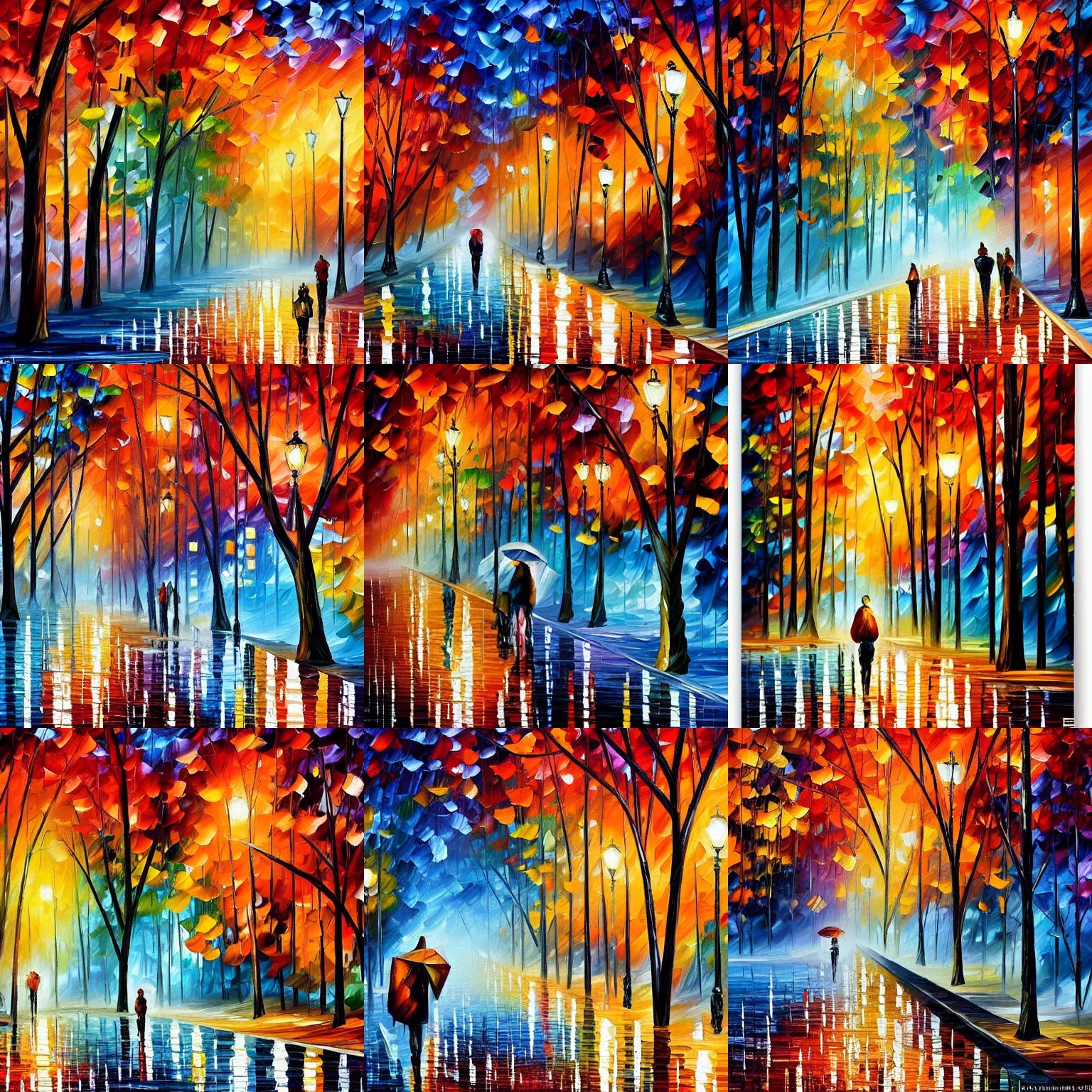 early bird catches the worm by leonid afremov Stable Diffusion OpenArt