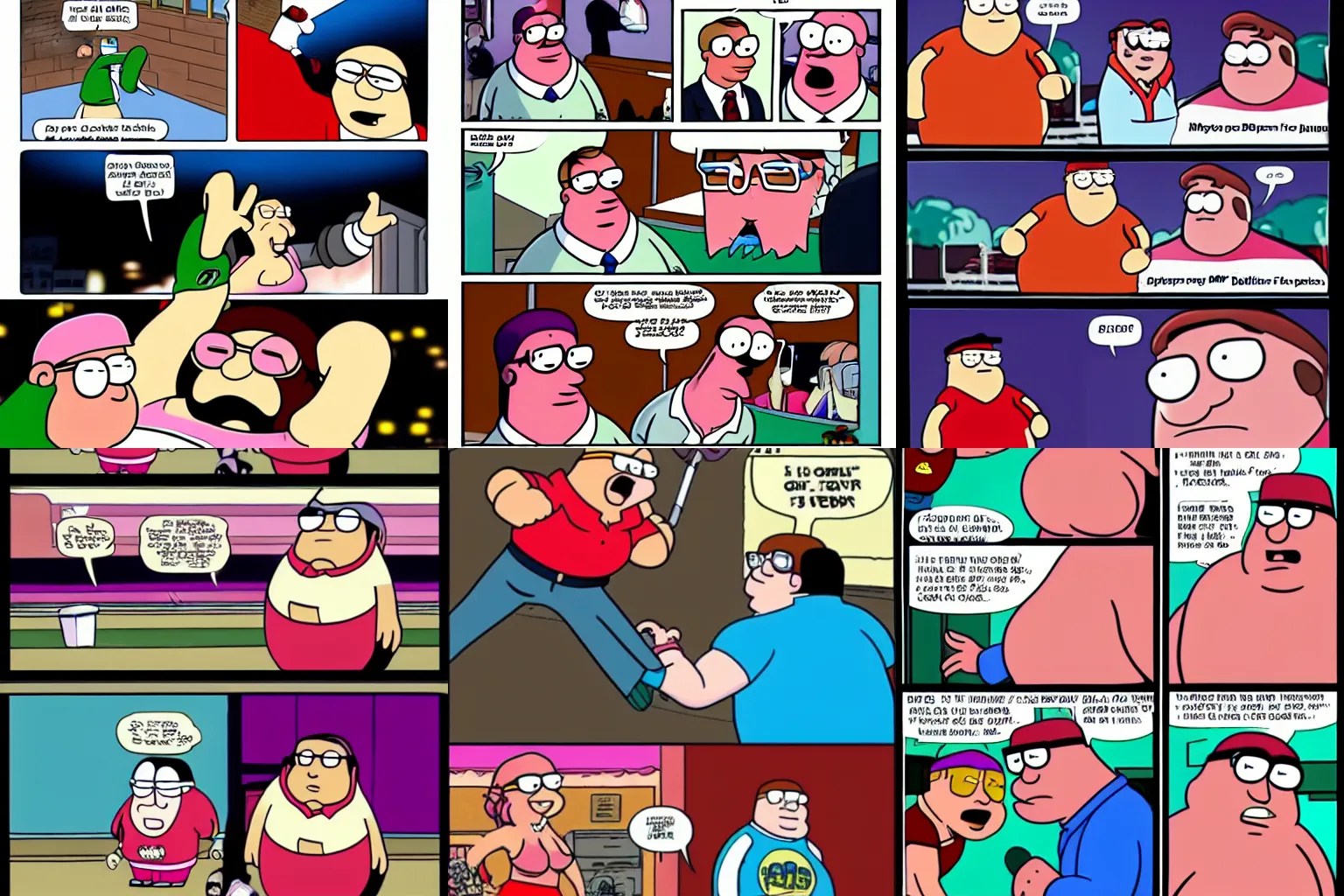 Peter griffin dunking on Meg Griffin | Stable Diffusion | OpenArt