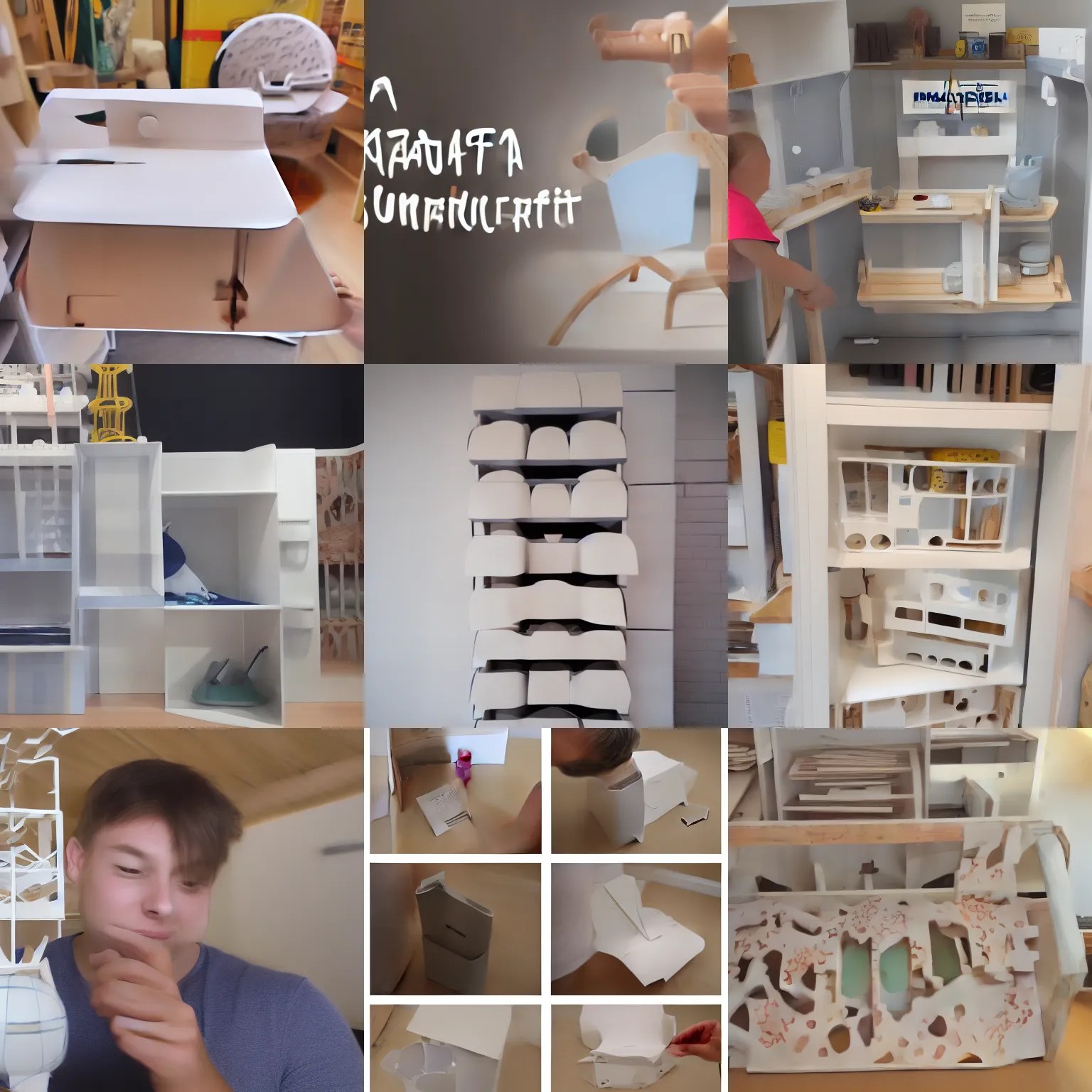 Ikea instructions to assemble a powerful magical Stable Diffusion