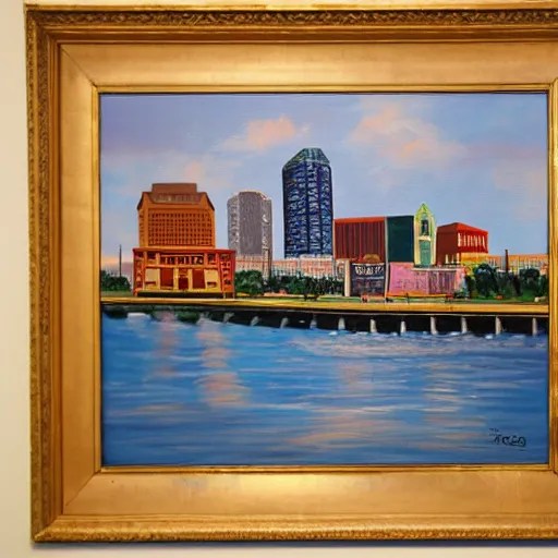 a painting of Milwaukee Wisconsin Stable Diffusion OpenArt