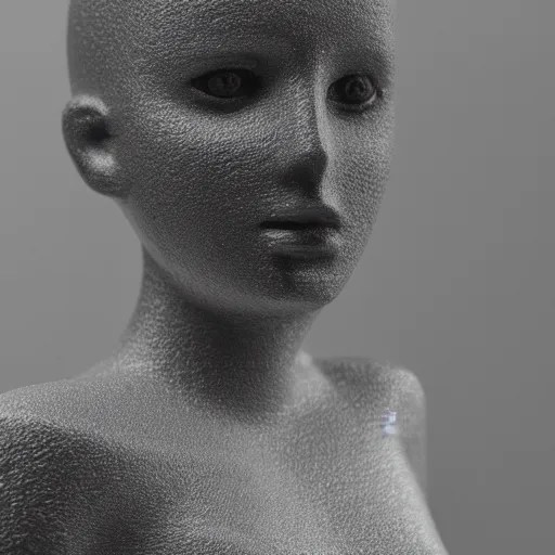 a beautiful female made out of plastic, 5 0 mm lens, f Stable
