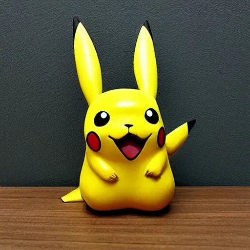 Pikachu Sculpture made out of cherrywood Stable Diffusion OpenArt