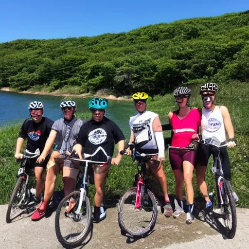 bicycle crew in montauk Stable Diffusion OpenArt