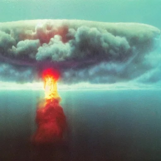 underwater nuclear explosion Stable Diffusion OpenArt