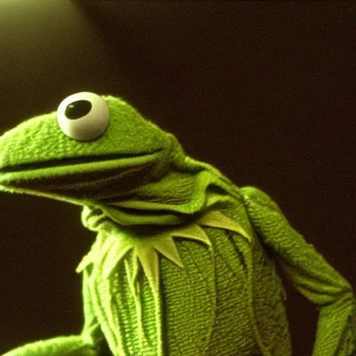 stunning awe inspiring kermit the frog designed by h. Stable Diffusion