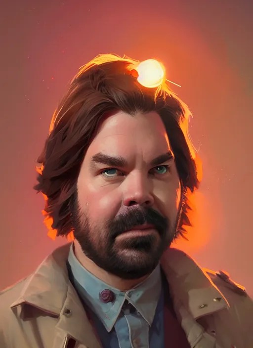 highly detailed portrait of matt berry as jackie Stable Diffusion