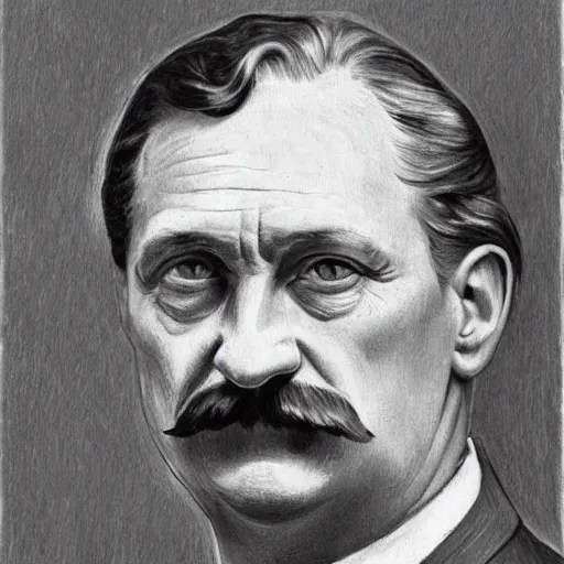 portrait of ferdinand porsche as a hatch drawing Stable Diffusion