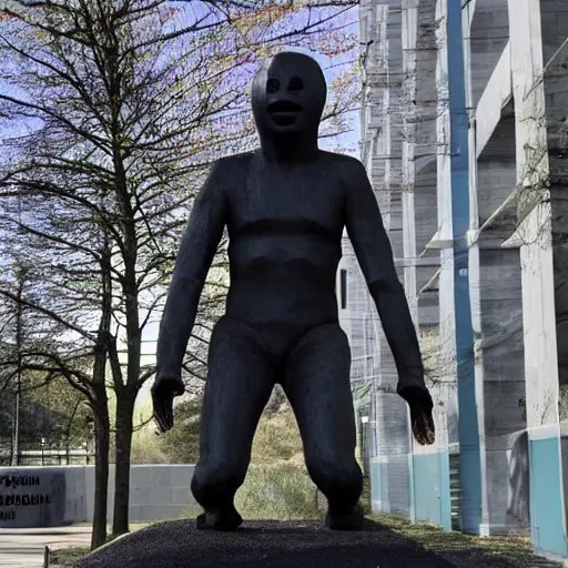 photo of the SCP173 statue, by the SCP Foundation, Stable Diffusion OpenArt