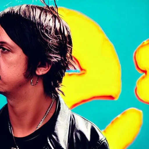 Julian Casablancas as a McDonald's employee Stable Diffusion OpenArt