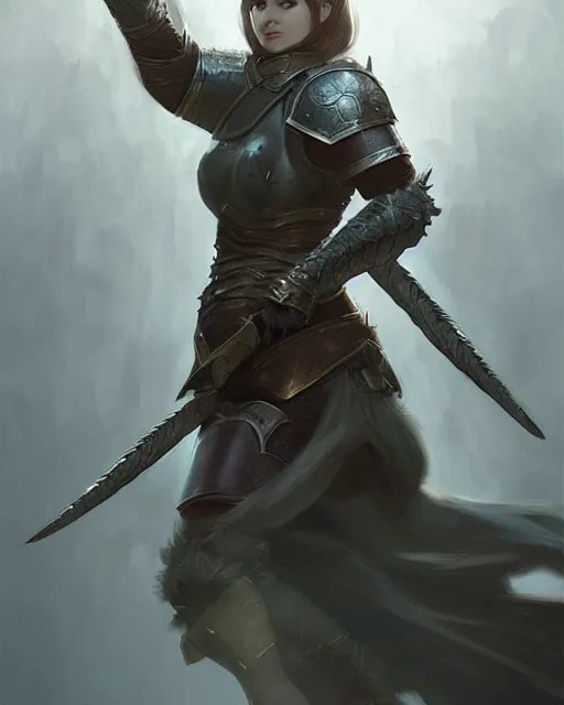 housecarl lydia from skyrim in battle attire, Stable Diffusion OpenArt