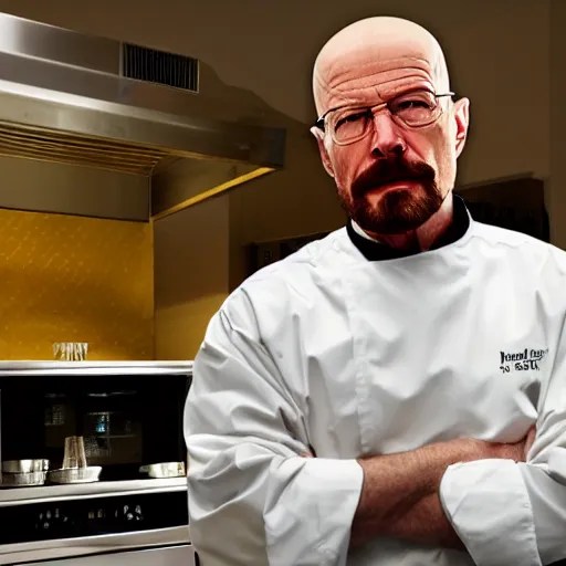 Walter white in the kitchen with Elon musk 8k Stable Diffusion OpenArt