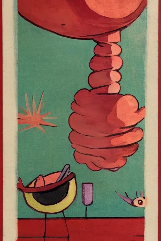 plumbus, mixed midcentury Stable Diffusion OpenArt
