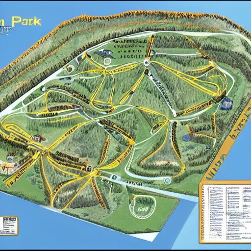 map of yellow stone park Stable Diffusion OpenArt