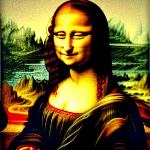 mona lisa painting crying Stable Diffusion OpenArt