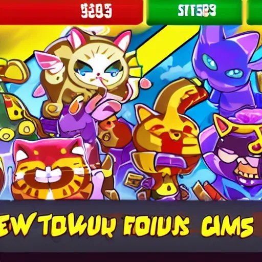 Battle cats Game new units Stable Diffusion OpenArt