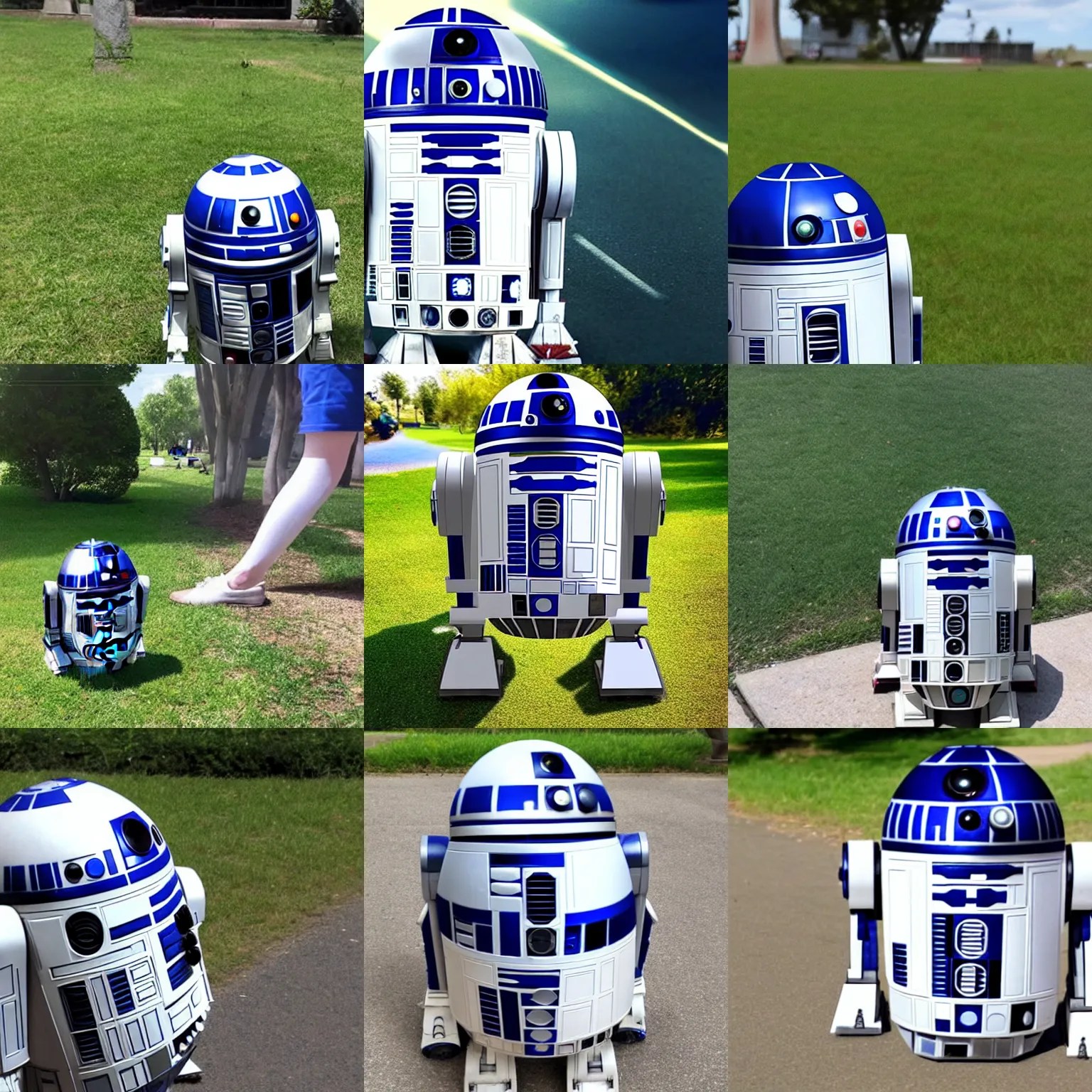 Catching an R2D2 in Pokemon Go Stable Diffusion OpenArt