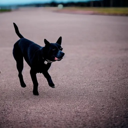 high quality photo of a dog walking on two legs, Stable Diffusion