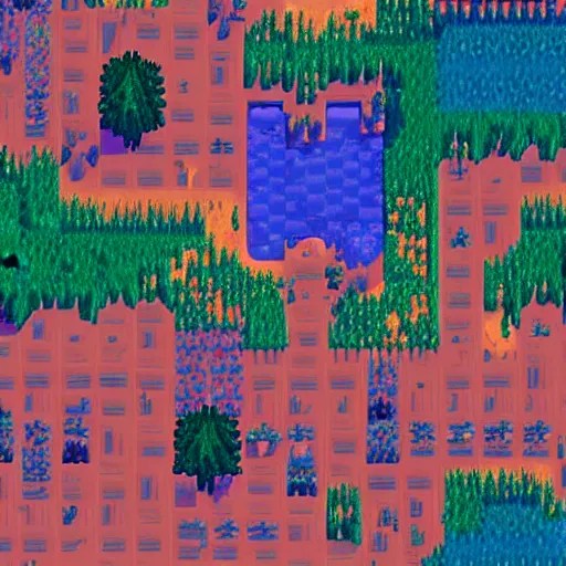 isometric aerial photo terrain stardew valley Stable Diffusion OpenArt