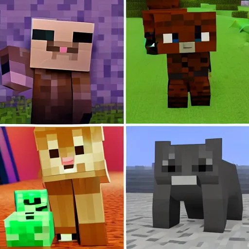 cats playing minecraft Stable Diffusion OpenArt