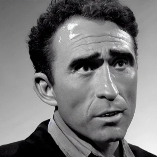 Rod Serling Twilight Zone monologue at an esports Stable Diffusion
