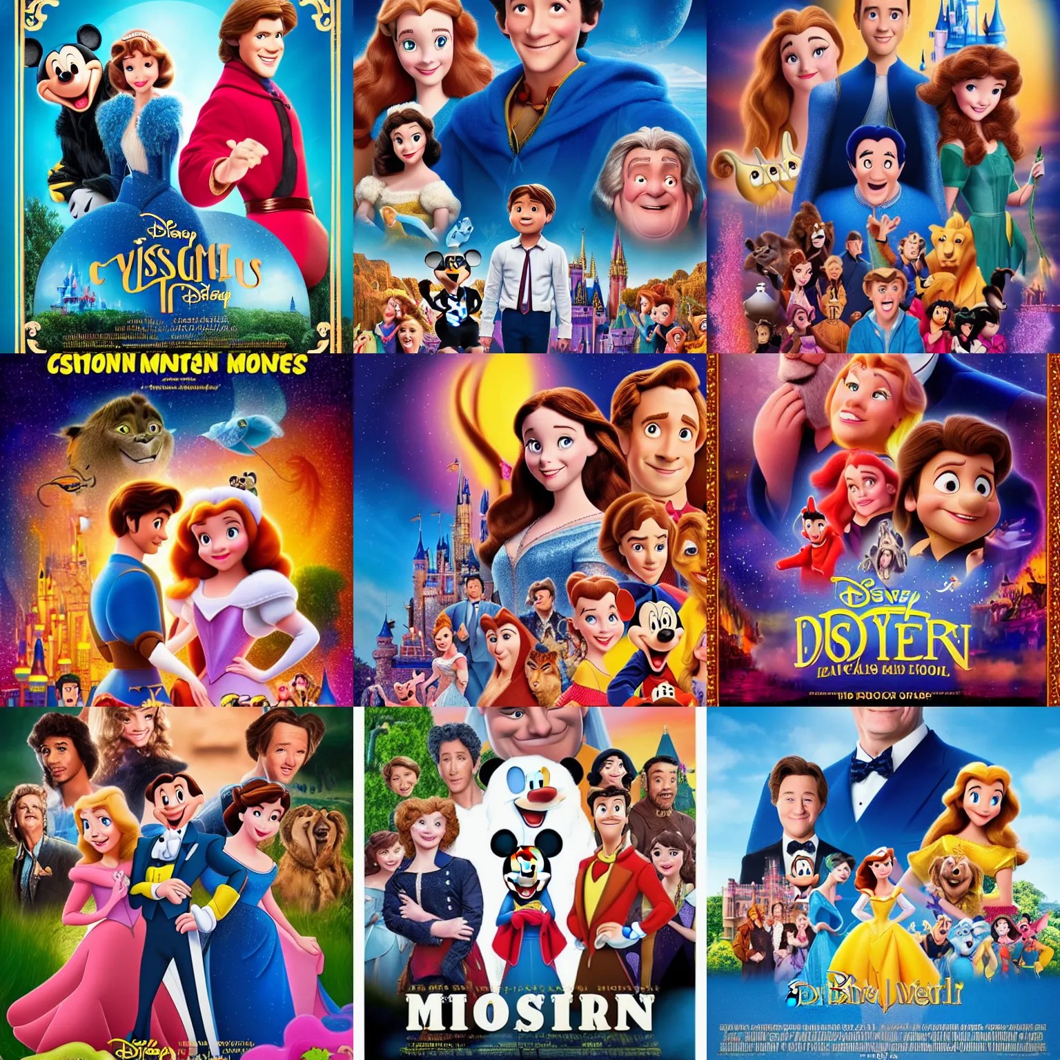 disney 2 0 1 8 poster movie Stable Diffusion