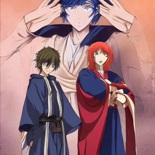 anime sorcerer and apprentice Stable Diffusion OpenArt