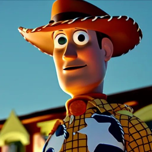 woody harrelson as toy story's sheriff woody, high Stable Diffusion