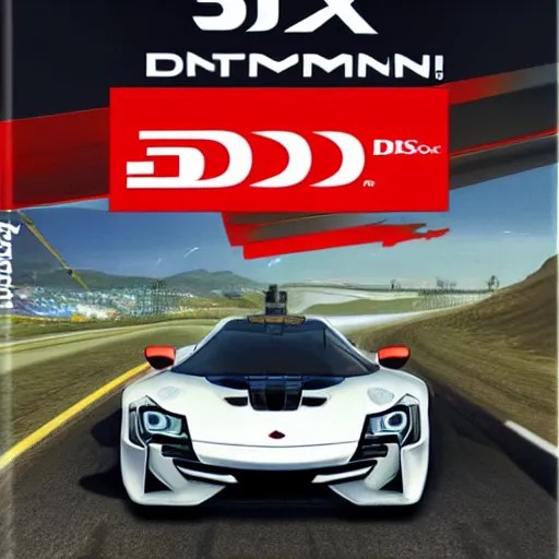 gran turismo on nintendo ds, box art, game cover, 3D, Stable