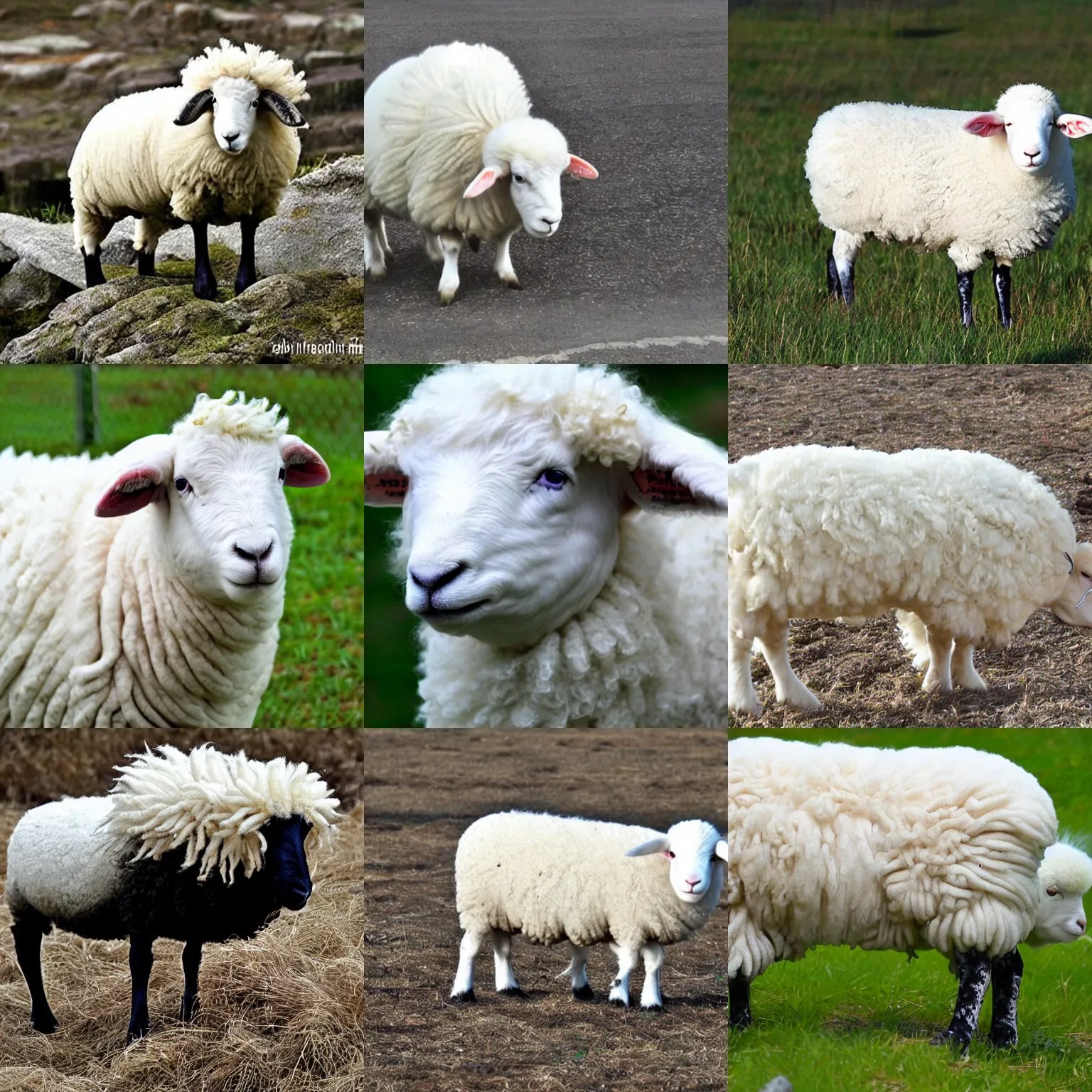 albino black sheep Stable Diffusion OpenArt