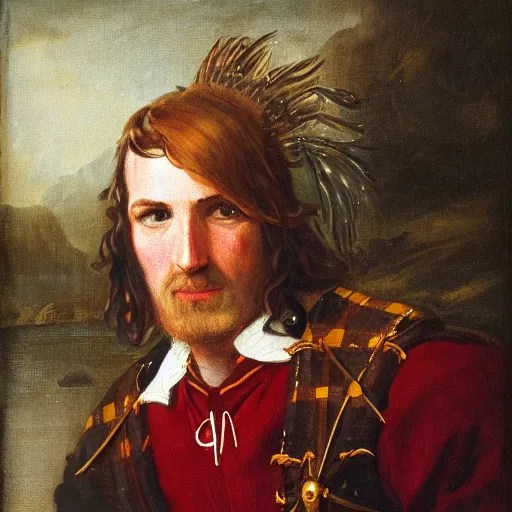 a portrait of a Scottish laird. Stable Diffusion OpenArt