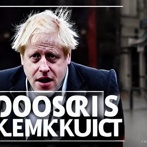 movie scene boris johnson kgb agent, photorealistic, Stable Diffusion