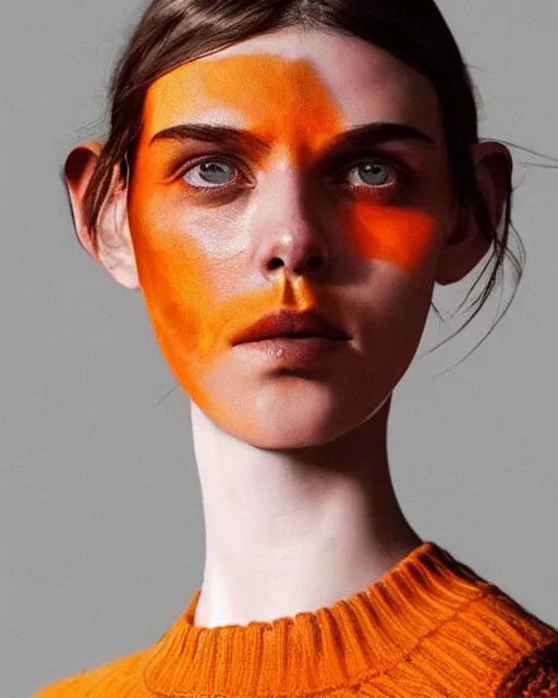 hila klein, weird modern fashion, half body shot, Stable Diffusion