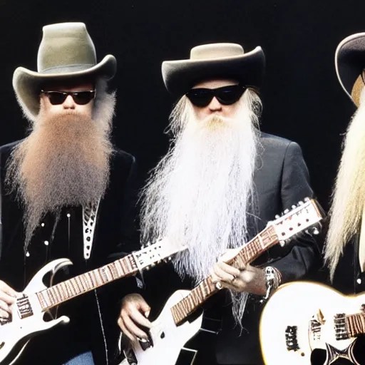zz top without beards Stable Diffusion