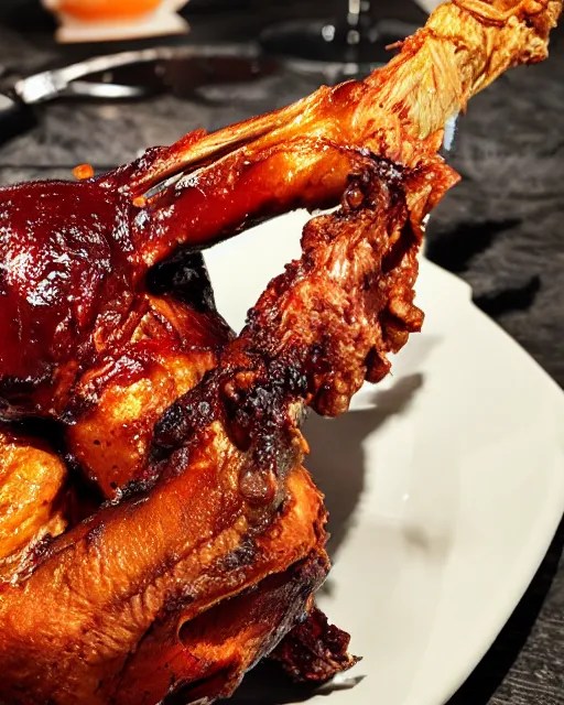 deep fried turkey leg noir Stable Diffusion