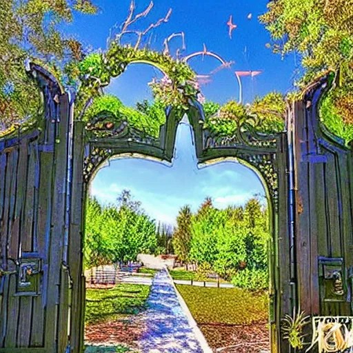 the gates of heaven Stable Diffusion OpenArt