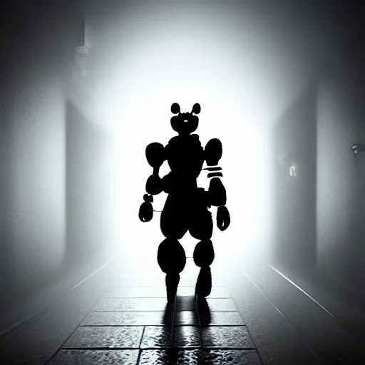 portrait, bonnie, FNAF, game screenshot, jumpscare, Stable Diffusion