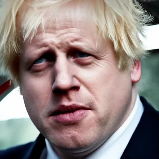 movie scene boris johnson kgb agent, photorealistic, Stable Diffusion