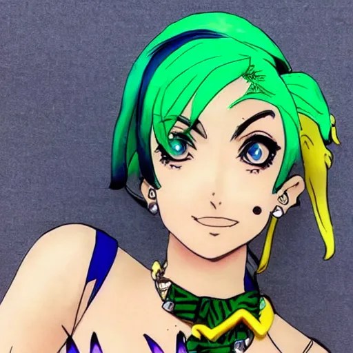 jolyne kujo Stable Diffusion